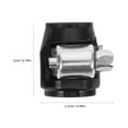 thumbnail image 2 of OUNONA 4Pcs Black Pipe Clamp Iron for Automotive Modification Oil Hose Hoop, 2 of 6