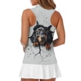 thumbnail image 5 of Whosucclay Dog Break Womens Sleeveless Golf Shirt for Ladies, Casual Relaxed Comfort Womens Golf Shirt for Outdoor Hiking Sports Tennis, 5 of 7