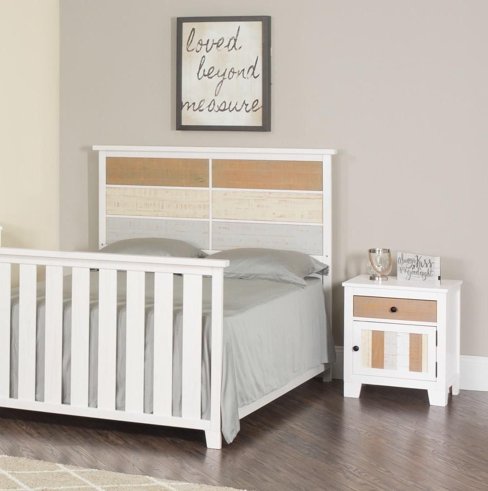 Forever Eclectic Rockport Nightstand, Sandstone Brown