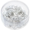 thumbnail image 1 of 60 piezas de clips retenedores para fundas de sofá, tapicería, decoración de habitaciones, alfileres retorcidos, alfileres para faldones de cama, alfileres de cabeza para tapicería, faldones de cama,, 1 of 5