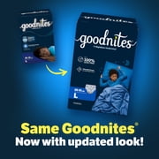 Goodnites Boys Nightime Bedwetting Underwear, L (68-95 lbs), 46 Count (Select for More)