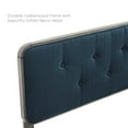 thumbnail image 4 of Modway Collins Fabric Button Tufted King Headboard in Gray and Azure, 4 of 8
