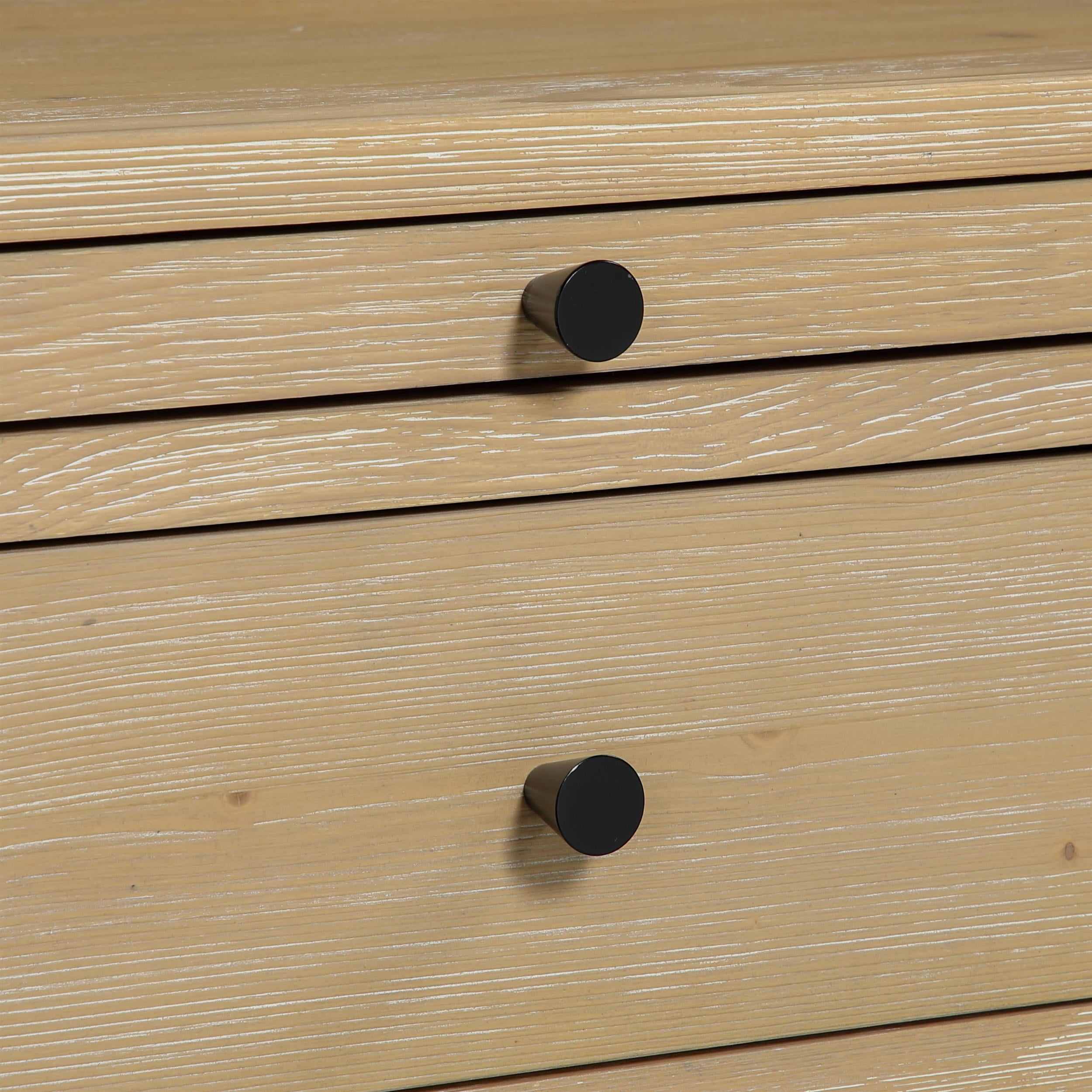 Comfort Pointe Shoreham 1-drawer Natural Finish Wood Nightstand