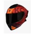 thumbnail image 1 of Casco Moto Kov Flow Rojo Certificado Dot Mica De Color, 1 of 4