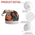 thumbnail image 4 of Fuzoiu Butterfly Floral Elegance Print Santa Hat Christmas Hat for Adults,Santa Hats with Pompom, Unisex Xmas Holiday Hat for Christmas New Year Festive Party Supplies, 4 of 6