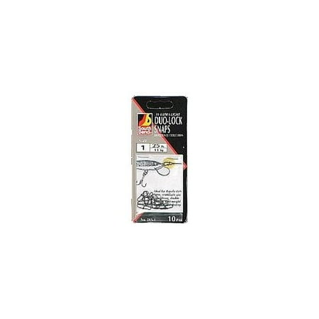 Bend Snap - South Bend Black Duo-Lock Snap Swivel