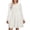White, variant on Kmdttou Women's Summer Casual Printing Short Sleeve Dress Short Sleeve Round Neck Ankle Dress,Chic Day Dresses for Ladies Summer Wear