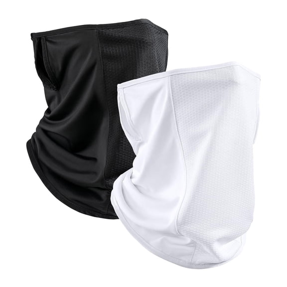 OZERO Face Mask Neck Gaiter: Sun Protection Scarf Gator Breathable Cooling for Summer Outdoor Activities, Hiking, Cycling