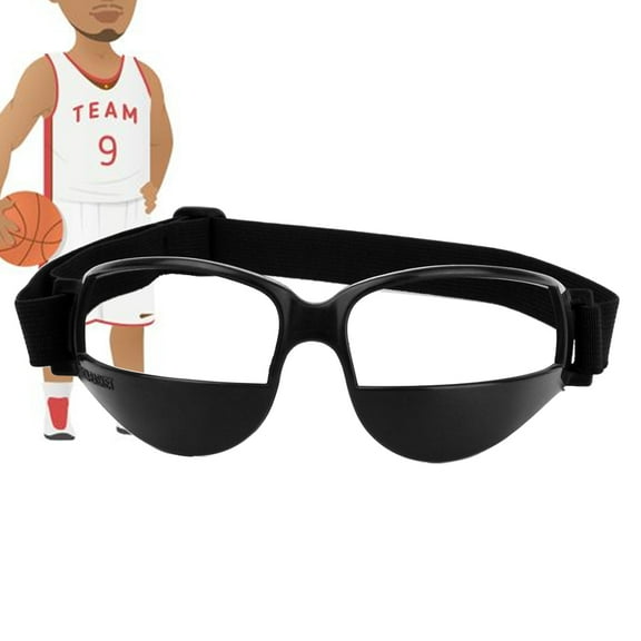 Raindrops Basketball Practice Goggles 1Pcs in Black for Improved Skills