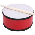 thumbnail image 4 of Tambor Indio, Duradero Cubierto Con Poliéster Instrumento De Juguete Musical, Tamaño Adecuado Para Niños En Edad Preescolar Desarrollar Grupos De Juegos De Sentido Del Ritmo ANGGREK Indian Drum, 4 of 8