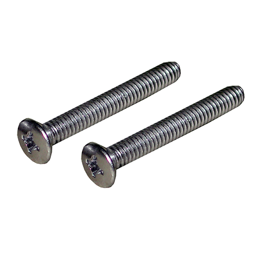1/4" x 2" Chrome Plated Faceplate Screw,PartNo T05021 JonesStephens