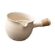 thumbnail image 4 of Tetera de cerámica china, tetera con colador de té, jarra de leche, tetera de porcelana Grande Blanco, 4 of 9