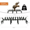 thumbnail image 2 of Willow Weave Fireplace Grates Steel Firewood Log Burning Rack/Fireplace Log Holder for Wood Stove Efficient Fireplace Wood Holder for Inside Fireplace ( x), 2 of 6