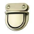 thumbnail image 1 of 38MM Buckle Latch Sturdy Metal Small Portable Buckles Accessory DIY Handbag Tool Wear Resistance Turn Lock Bag Purse Decoration Closure Light Golden, 1 of 9