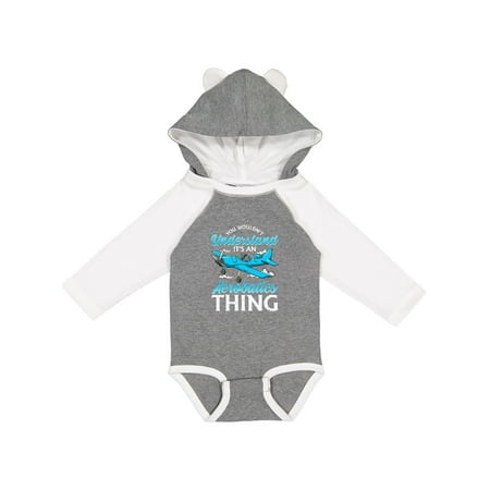 

Inktastic Aerobatics Thing Funny Airplane Gift Baby Boy or Baby Girl Long Sleeve Bodysuit