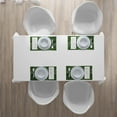 thumbnail image 4 of Ambesonne Forest Green Place Mats Set of 4, Camo Palm Leaves, Standard Size, Sage Green Pale Green, 4 of 4
