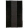 Home Trends Black Wool Rug