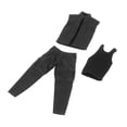 thumbnail image 4 of Abrigo para Muñecas 1/12 Hugo Chaleco de a Escala 1/12 Ropa para Figuras Masculin Negro, 4 of 10