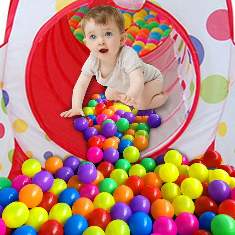 Baby tunnel top and ball pit