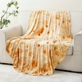 thumbnail image 3 of Battilo Tortilla Blanket,Soft Flannel Taco Blanket, Novelty Giant Realistic Food Blanket,Funny Gift, 71", 3 of 7