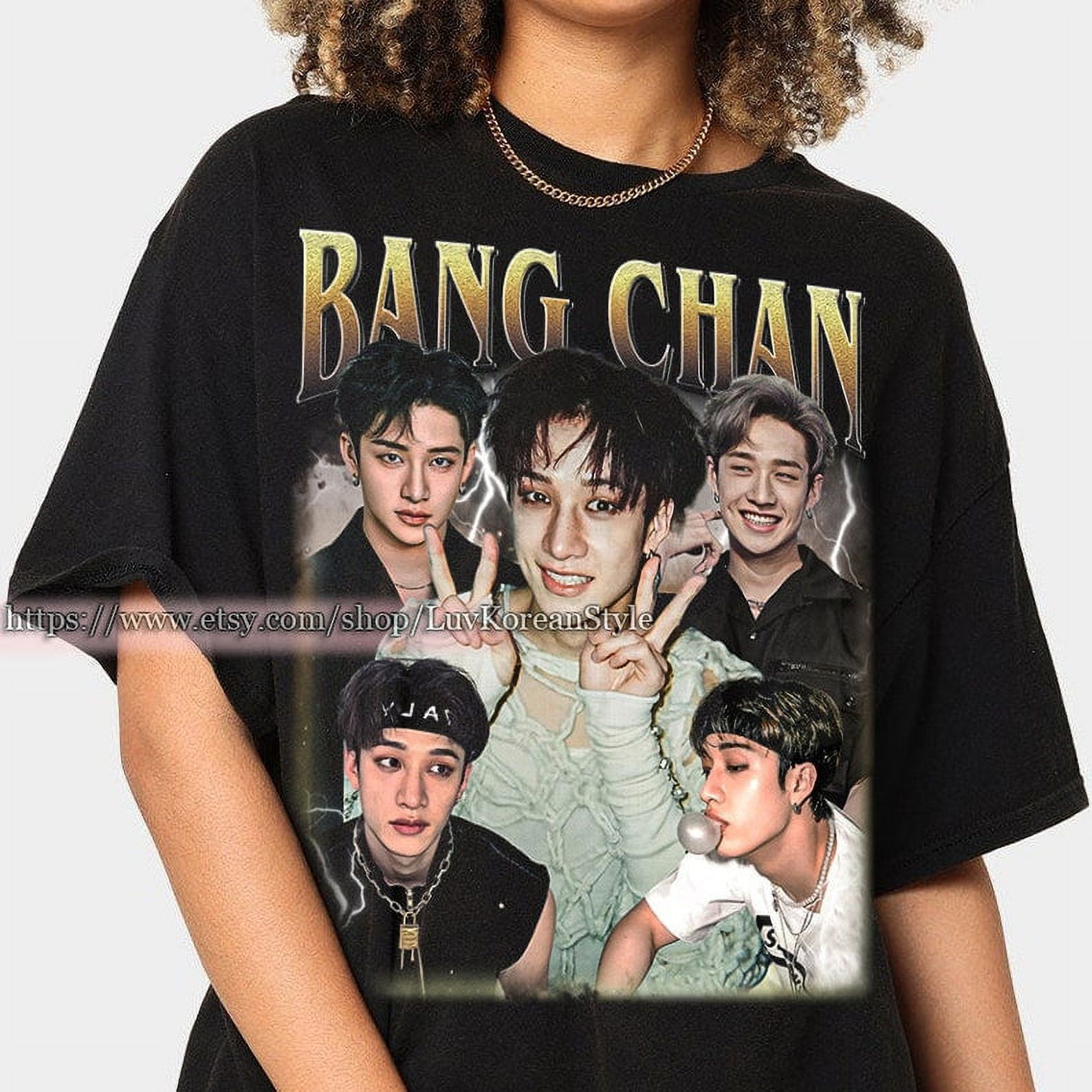 Limited Han Jisung Stray Kids Korean Pop Tshirt Vintage Unisex