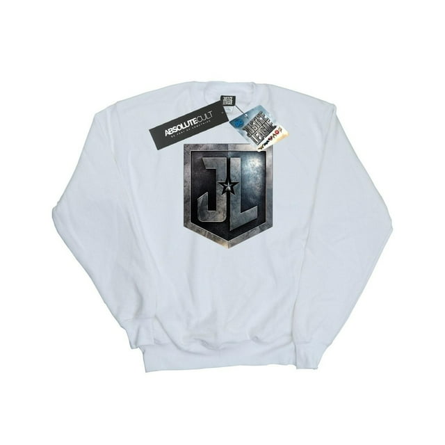 DC Comics Womens Justice League Movie Shield Sweatshirt