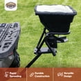 thumbnail image 2 of Field Tuff 12V ATV Hitch Mount Receiver 80lb Grass Seed Fertilizer Spreader, 2 of 8