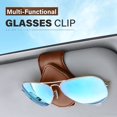 thumbnail image 2 of BEMS-2 unidades de clips para gafas de coche, visera de sol, gafas de sol con clip, 2 of 4
