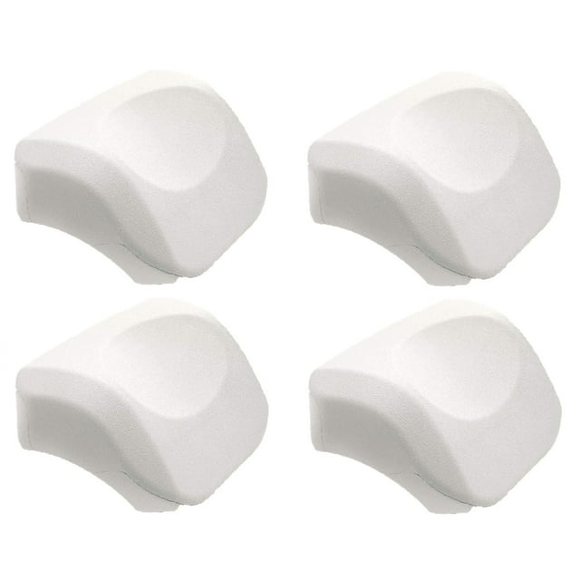 Intex PureSpa Coussin d'Appui-tête en Mousse Coussinée Accessoire pour Spa, Blanc, Lot de 4