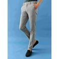 thumbnail image 4 of Zomelo Mens Plaid Stretch Slim fit - Dress Pant 40, 4 of 7
