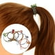 thumbnail image 5 of 10 piezas de lazos para el cabello con dibujos de dinosaurios pequeños para niñas, accesorios para el cabello elásticos, 5 of 6