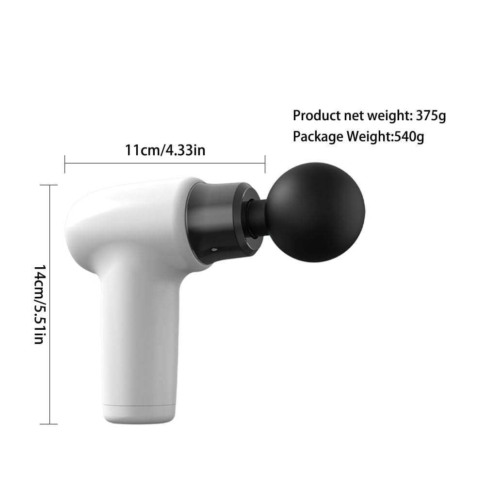 New fascia gun muscle relaxation cervical massager intelligent high-frequency massage stick mini portable fascia