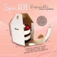 thumbnail image 2 of Spec101 | Disposable Cake Carrier Tall Cake Caddy 12x12 Cake Box 10-Pack, 2 of 2