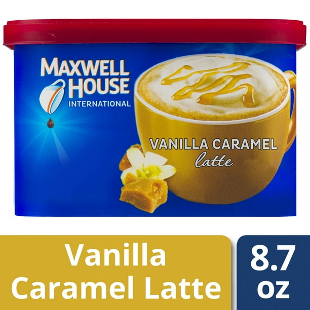 Maxwell House International Vanilla Caramel Latte, 8.7 oz