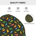 thumbnail image 5 of Gaeub Cartoon Dino Knit Cuffed Beanie Top Level Beanie Men Women Winter Knit Caps Soft Ski Hat, 5 of 7