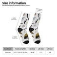 thumbnail image 2 of Balery Animal Bird Calcetas Largas con Estampado para Hombre y Mujer – Suaves y Transpirables, Talla Única (US 5-11), 2 of 6