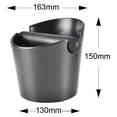 thumbnail image 2 of Accessory Coffee Knocking Grounds Box ABS Coffee Dump Bin Coffee Ground Knock Container for Home Restaurant, 2 of 8