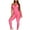 Hot Pink, variant on TIHLMK Jumpsuit for Women Women's Large Size Backless Yoga Exercise Fitness Pants Skinny Jumpsuit Gift for Women