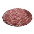 thumbnail image 1 of Living Room Rug, Plaid Round Bedroom Soft Mat Artificial Rugs Washable Rug Plush Fuzzy living Room Furniture Spring Decor Gifts for Housewarming for Dorm Nursery Kids Rug Decor Aesthetic, 31x31IN, 1 of 2