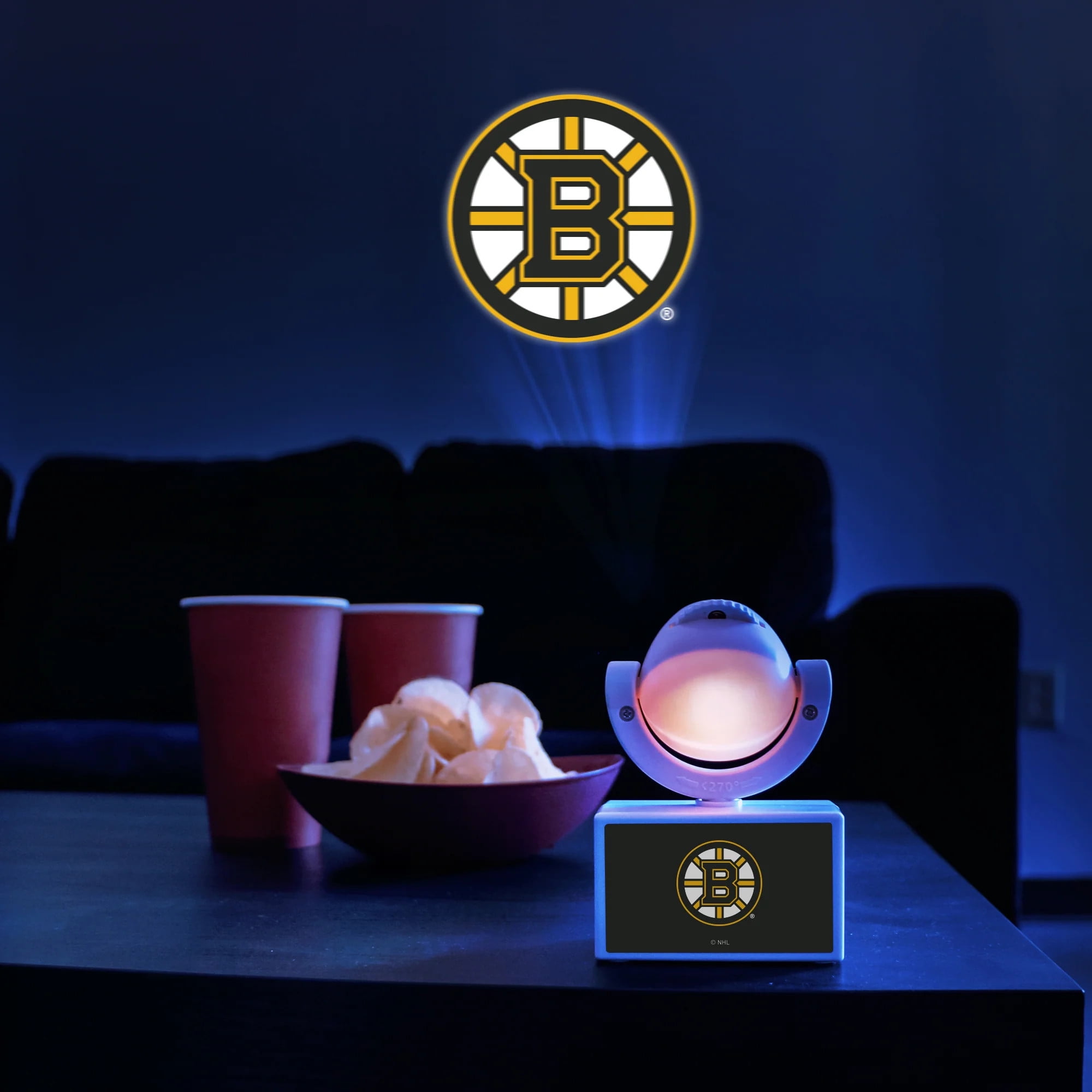 Boston Bruins LED Mini Spotlight Projector