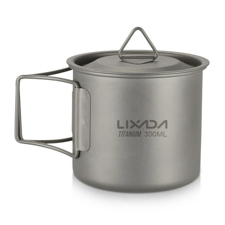 

Ultralight Titanium Cup Outdoor Portable Camping Picnic Water Cup Mug with Foldable Handle 300ml / 350ml / 420ml / 550ml / 650ml / 750ml