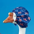 thumbnail image 5 of 2pcs 4th of July Patriotic Porch Outfits for 23 inch Statues, USA Themed Sculpture Clothes for Garden, Patio and Lawn Decor, Perfect for American 250th Anniversary and Holiday Celebrations, Blue, 5 of 8