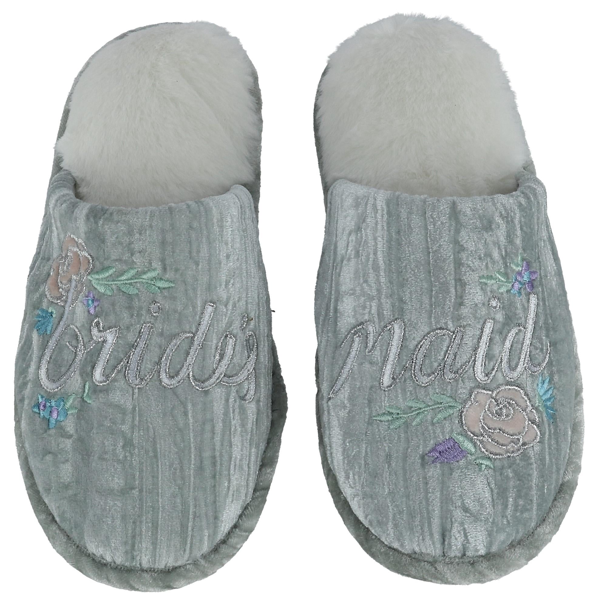 Dearfoams Women's Novelty Bridesmaid Scuff Slipper Walmart Canada
