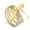 Champaign Gold, variant on Women Bracelet Colorful Bracelet 455，Glitter Filled Jelly Bracelets Set Fashionable Wrist Wear for Girls and Women, Knot Ribbon Design