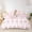 Pink D, variant on Erosebridal Princess Bow Letter Twin Bedding for Kid, Monogrammed M Duvet Cover Set, Pink, 2-Piece, 1 Duvet Cover and 1 Pillowcase (No Comforter)