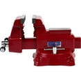 thumbnail image 4 of Wilton Tools 28815 6 1/2" Wide Jaw 6 1/4" Opening Swivel Utility Bench Vise, Red, 4 of 9