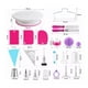 thumbnail image 4 of Kit De Decoración Pasteles Base Giratoria Boquillas 307pcs ROSA BLANCO, 4 of 5