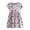 Light Purple, variant on Utlike Summer Dress For Girls Casual Short Sleeve Animal Print Princess Dress Loose Fit Daily Wear Spring Fall Girl Comfort Fit Sundress For Everyday Wear Size 1 Years-2 Years
