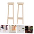 thumbnail image 4 of FUEENIRVA 3 Pcs Mini Support de Fleurs Rangement en Bois Design Moderne pour Amateurs de Miniatures 8.90X2.80X2.80CM, 4 of 8