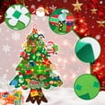 thumbnail image 6 of Tumao Felt Christmas Tree for Toddlers Kids 3.4FT DIY Montessori Christmas Tree Kit Felt Christmas Tree Wall Decorations with Santa 40Pcs Ornaments for Christmas Gift Home Decor, 6 of 8